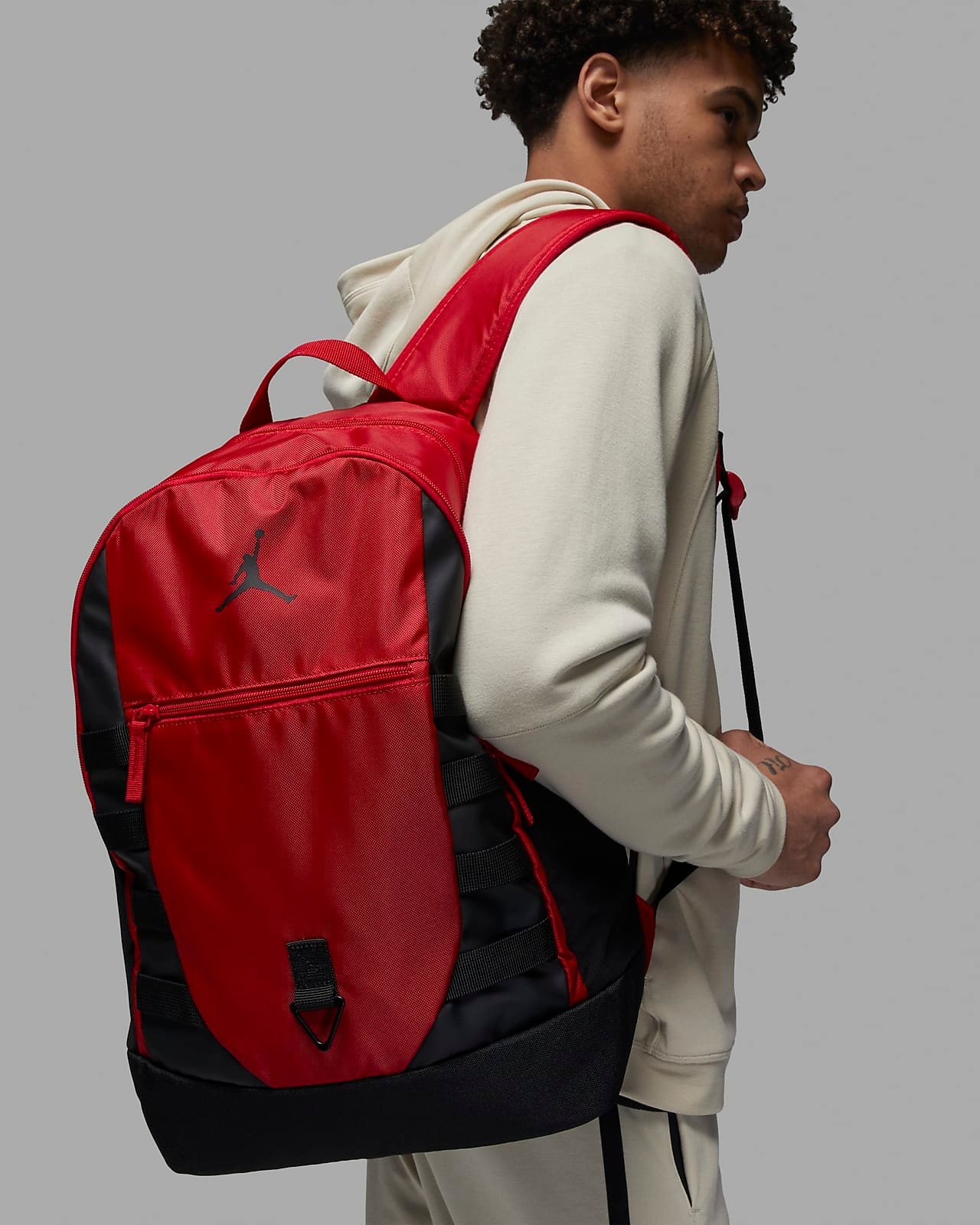 Phụ Kiện Chính Hãng - Balo Jordan Backpack Black /Red - 9A0692-R78