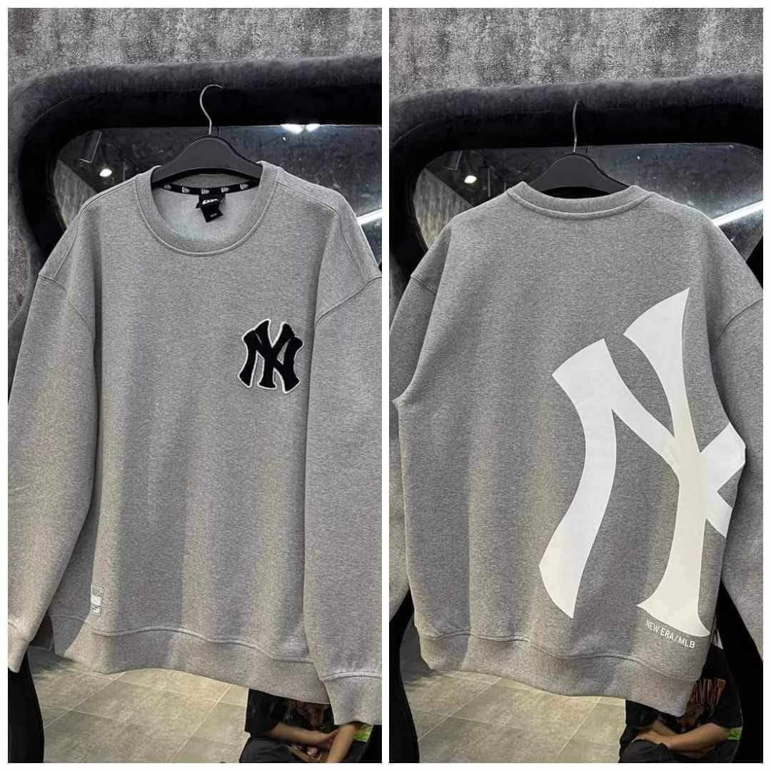 Áo Sweater Chính Hãng - Áo Newera New York Logo Lông 'Grey' - 13330061