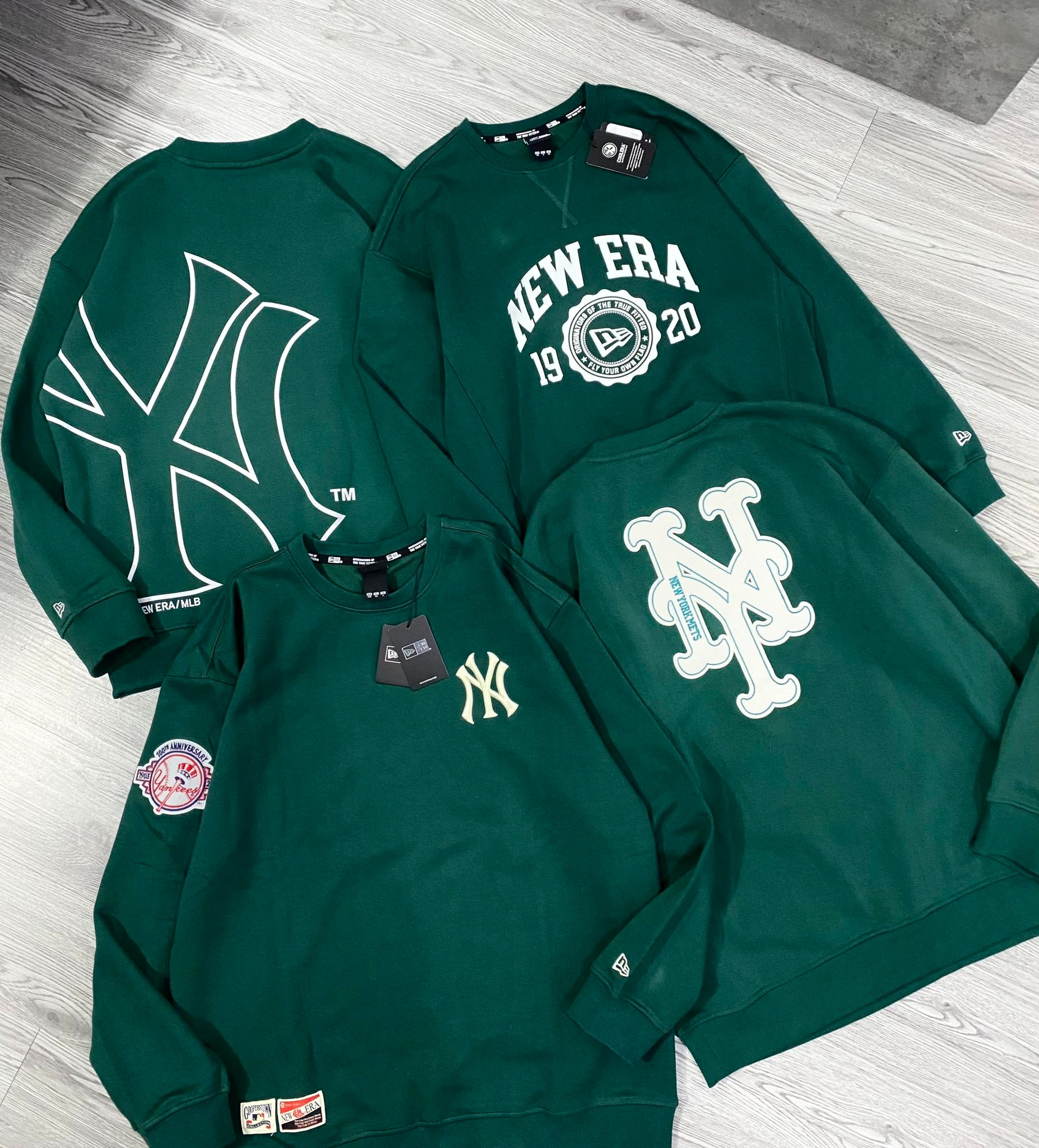 Áo Sweater Chính Hãng - Áo Newera New York ''Green'' - 13781155