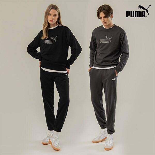 Bộ Thể Thao Chính Hãng - Bộ Sweater Puma ''Black'' - 933691-01