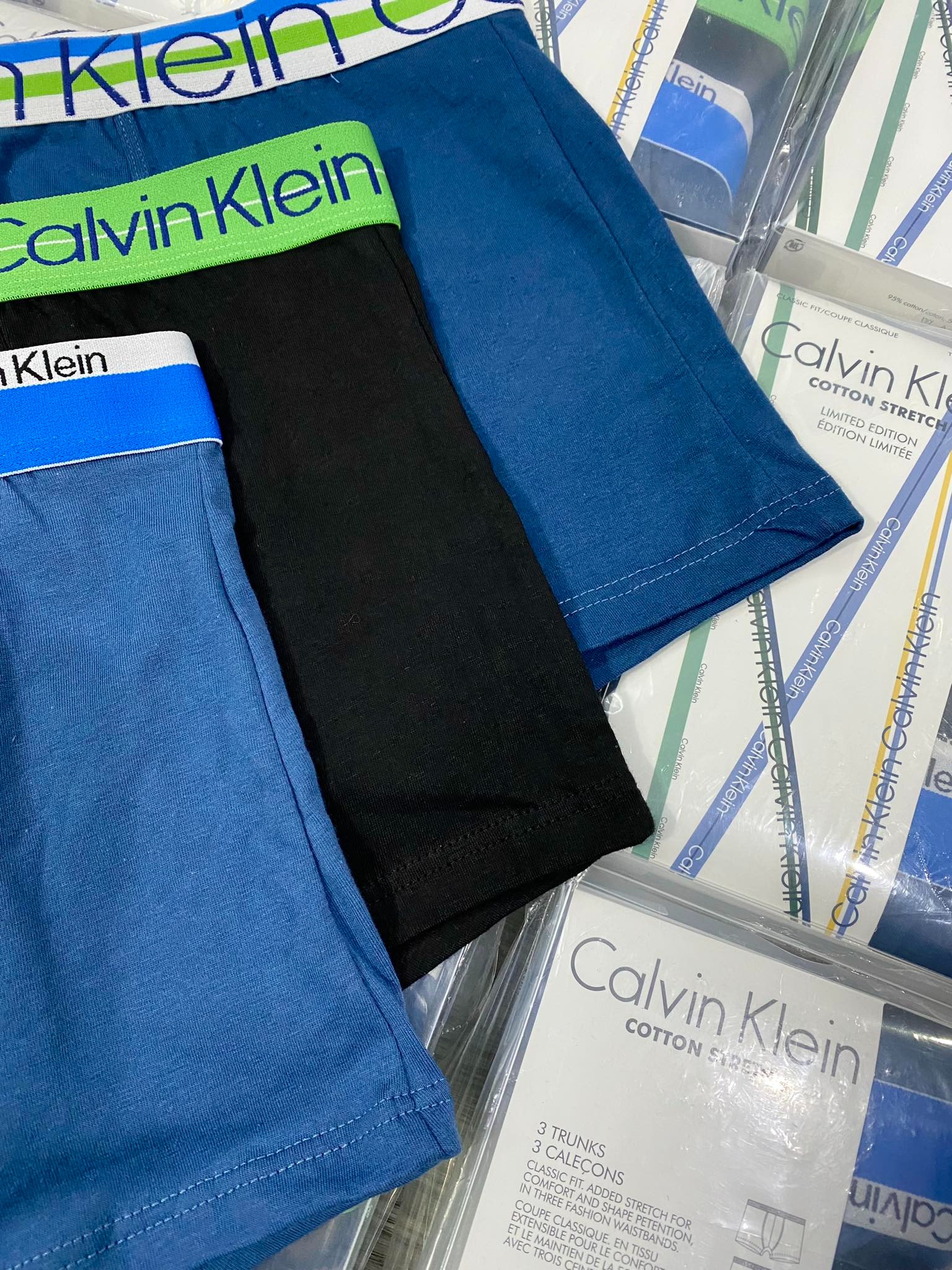 Quần Underwear - Boxer Calvin Klein Pack 3 Chiếc - UCK-009