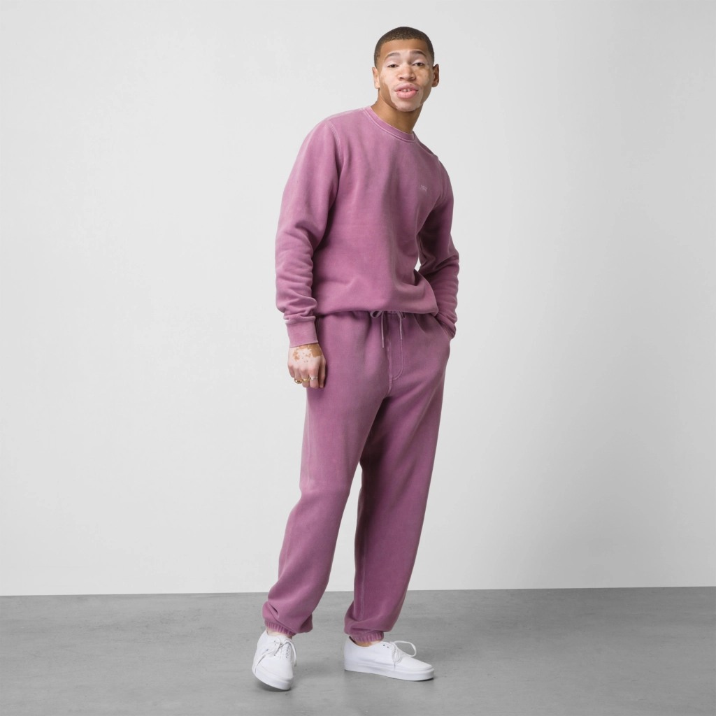 Quần Dài Chính Hãng - Vans ComfyCush Washed Sweatpant 'Purple' - VN0A7YCEFWA