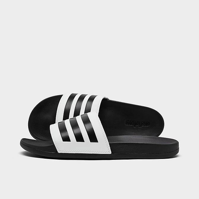 DÉP CHÍNH HÃNG - Adidas Adilette Comfort Slide 'White Black' - GZ5893