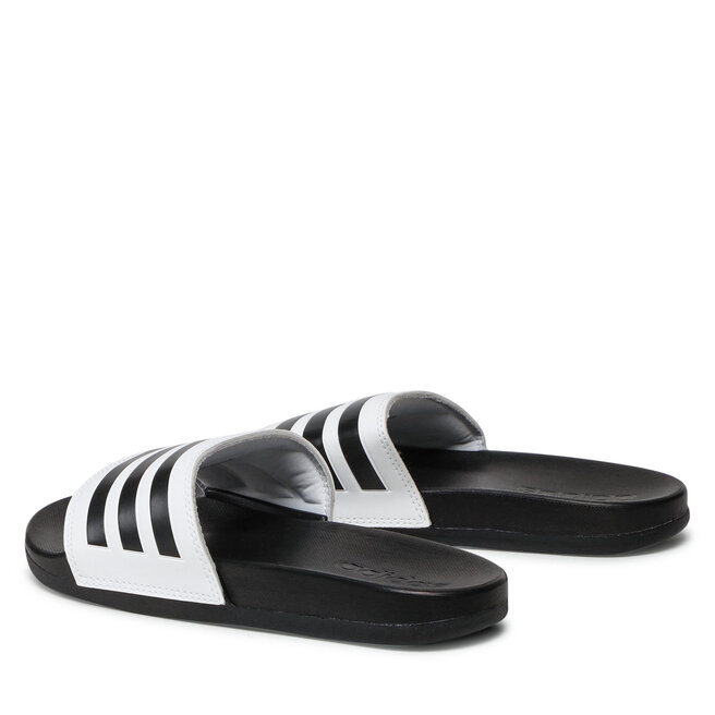 DÉP CHÍNH HÃNG - Adidas Adilette Comfort Slide 'White Black' - GZ5893