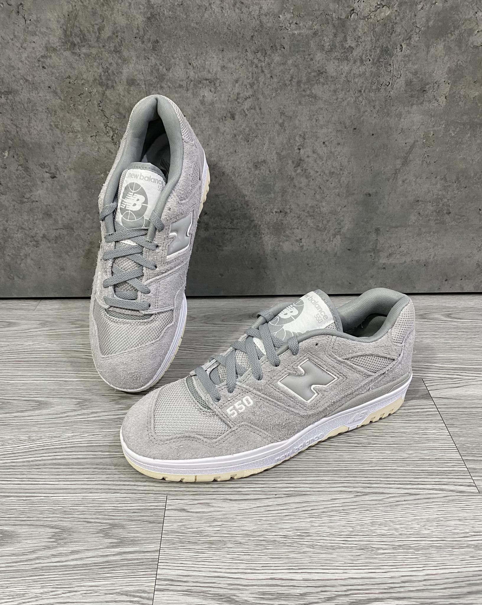 Giày Casual Chính Hãng - Sneaker Nam Nữ NewBalance 550 'Full Grey' - BB550GRE