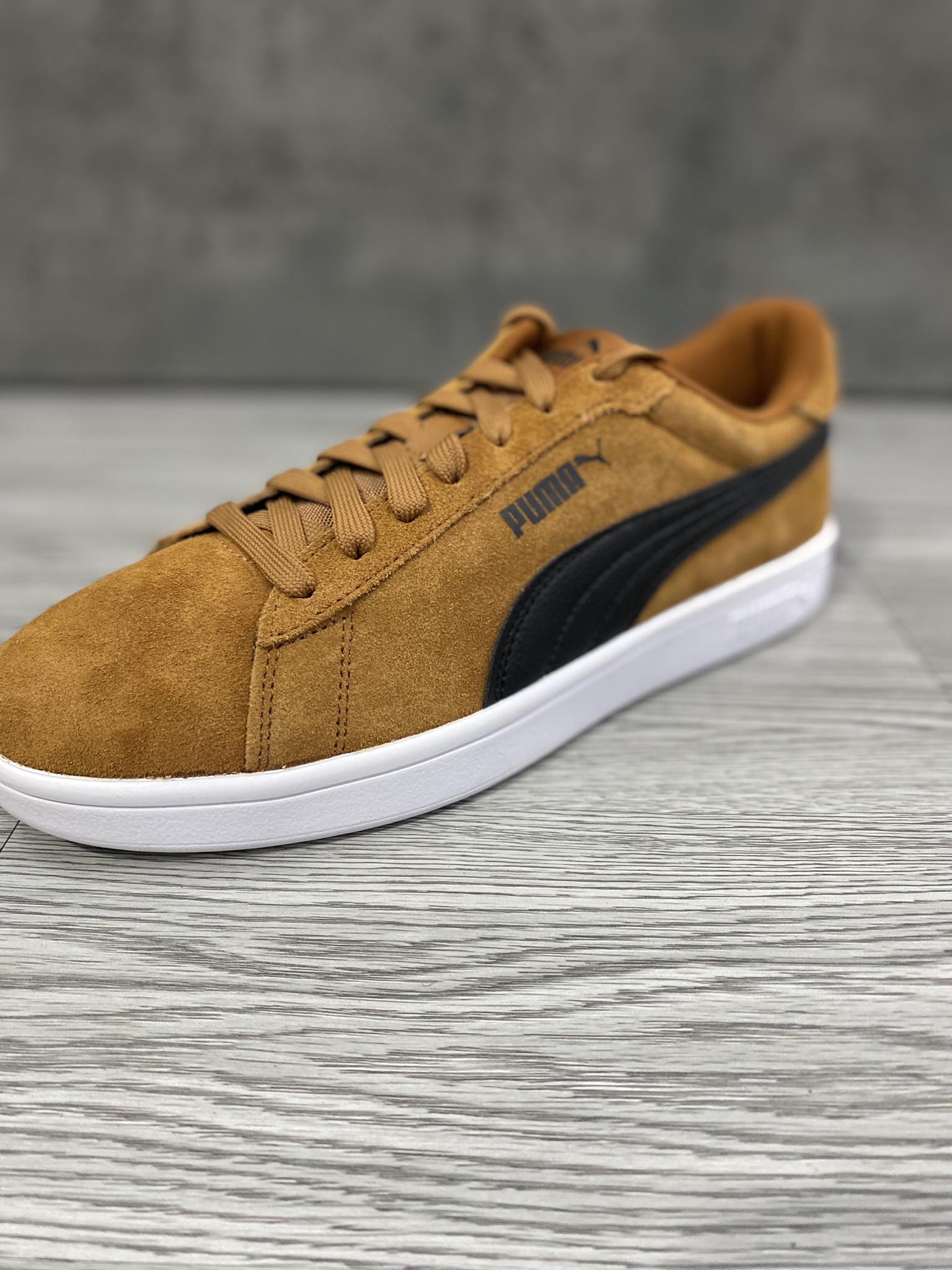 Giày Casual Chính Hãng - Sneakers 'Camel Smash' 'Puma' - BEIGE - 39984-13