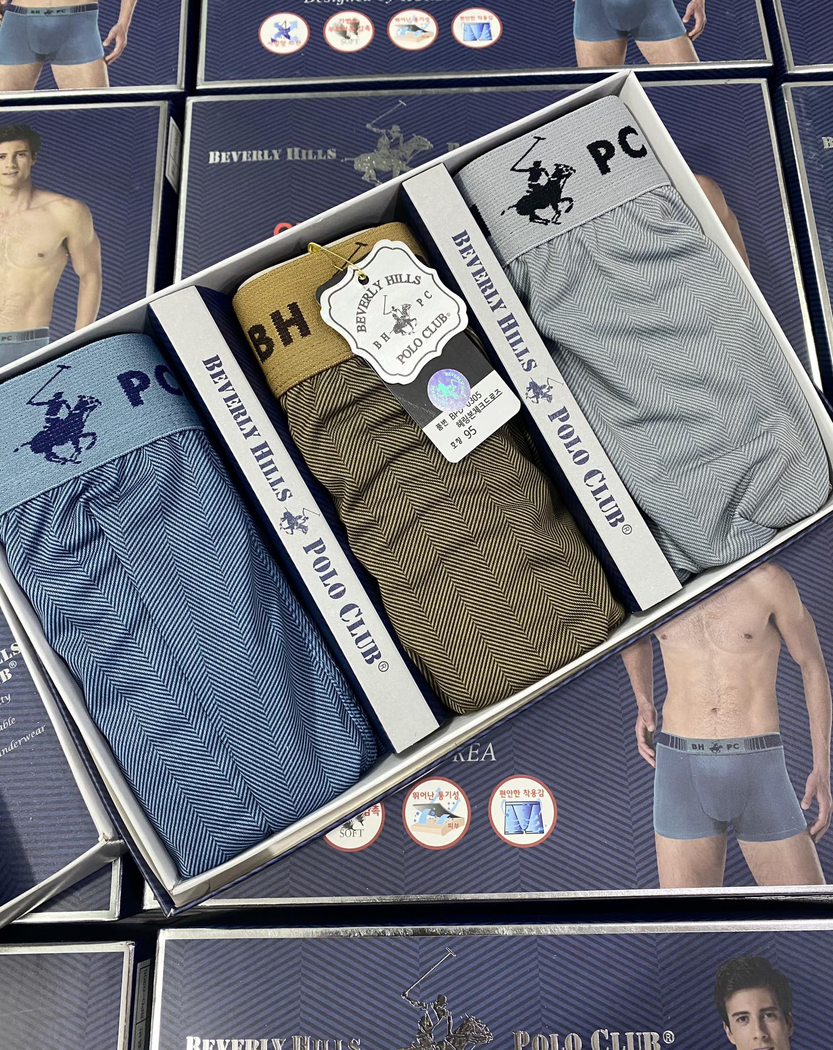 Quần Underwear - Boxer Polo Club Beverly Hills Mens - UNP10