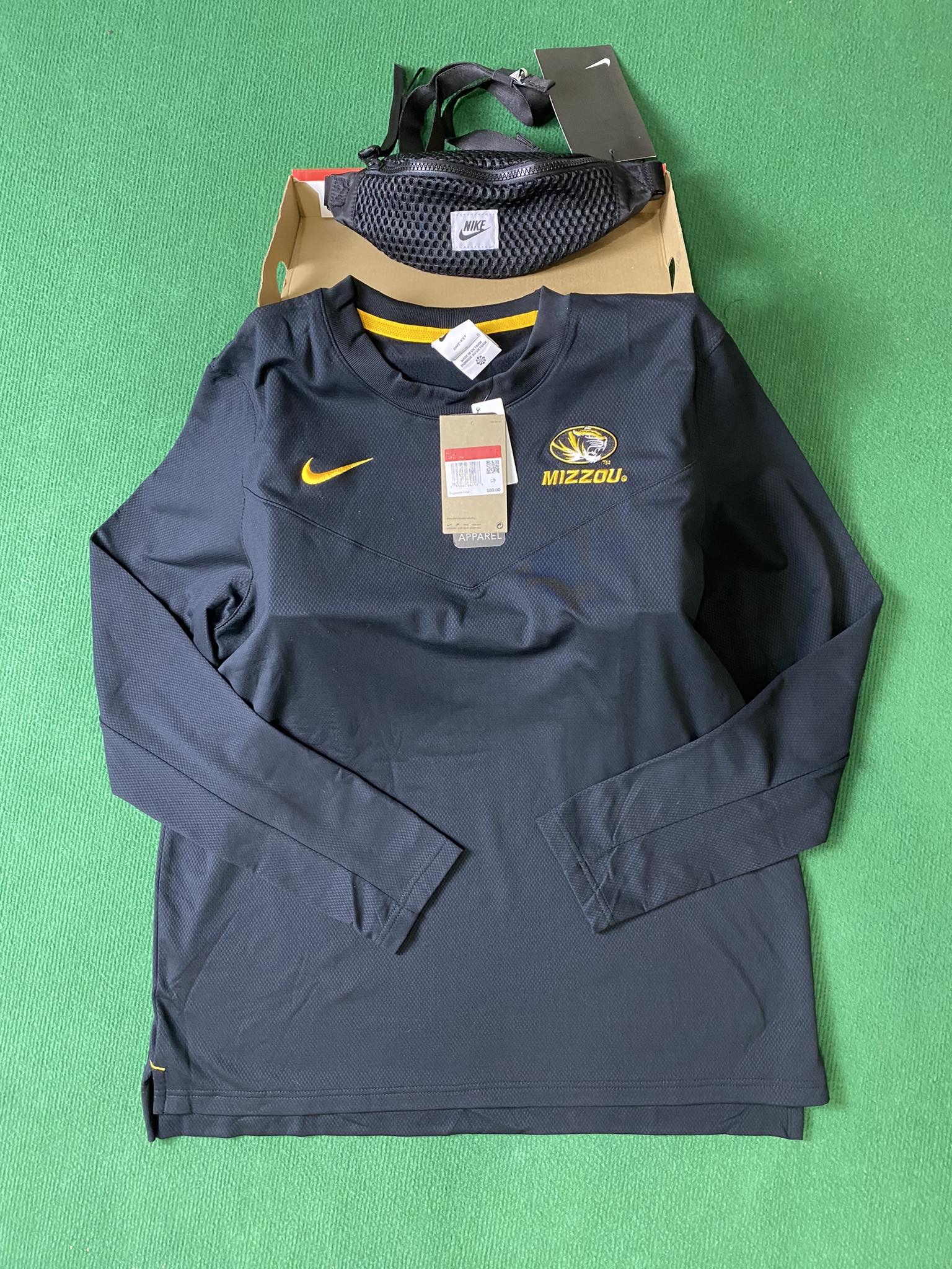 ÁO SWEATER CHÍNH HÃNG - Nike Dri-Fit CLB Mizzou 'Black' - DN5773-010