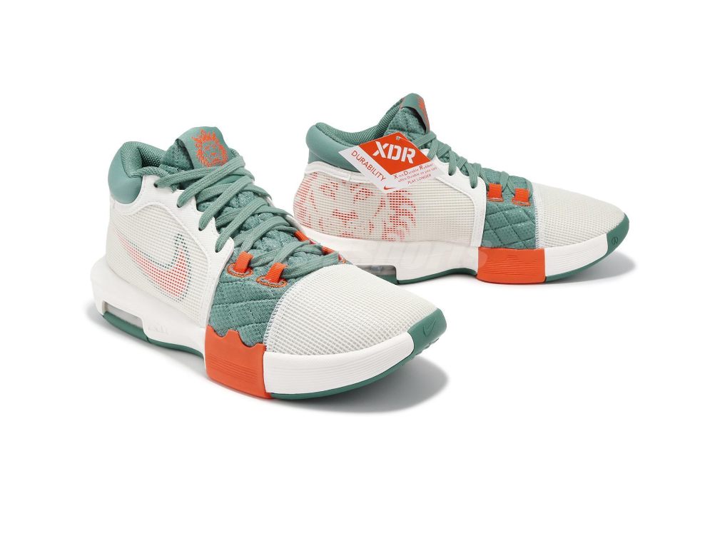 GIÀY BÓNG RỔ CHÍNH HÃNG - Nike LeBron Witness 8 EP James Cannon Sail Green Men Basketball - FB2237-101