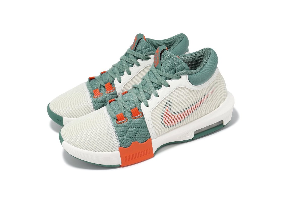 GIÀY BÓNG RỔ CHÍNH HÃNG - Nike LeBron Witness 8 EP James Cannon Sail Green Men Basketball - FB2237-101