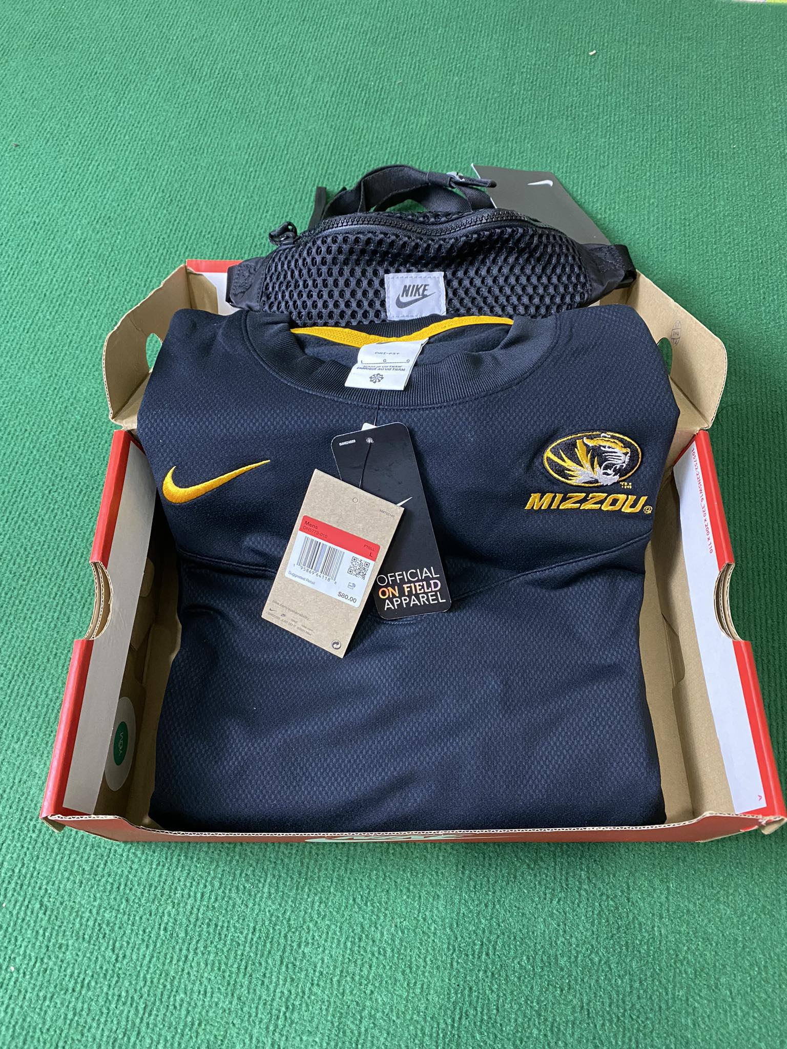 ÁO SWEATER CHÍNH HÃNG - Nike Dri-Fit CLB Mizzou 'Black' - DN5773-010