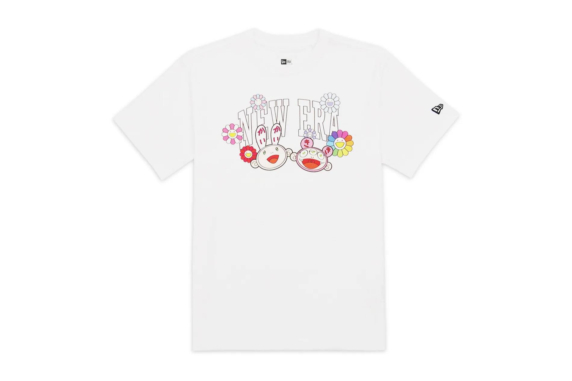 ÁO TSHIRTS CHÍNH HÃNG - New Era Takashi Murakami Arch White - 13083531