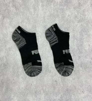 Phụ Kiện Chính Hãng - Tất Puma Men's Socks And Women's Socks Low -  Black/Grey ( Pack 5 đôi) - PM20