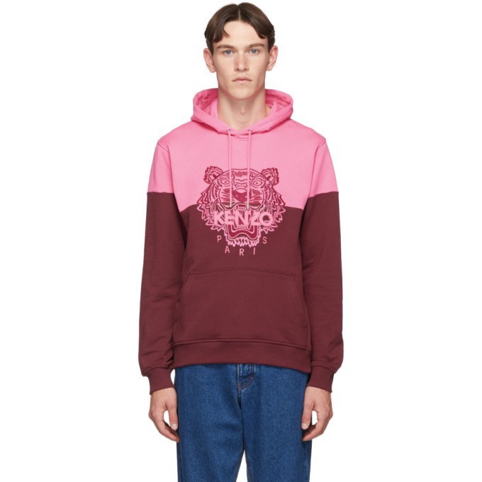 Áo Hoodie Nỉ Da Cá Kenzo Two-tone Tiger 