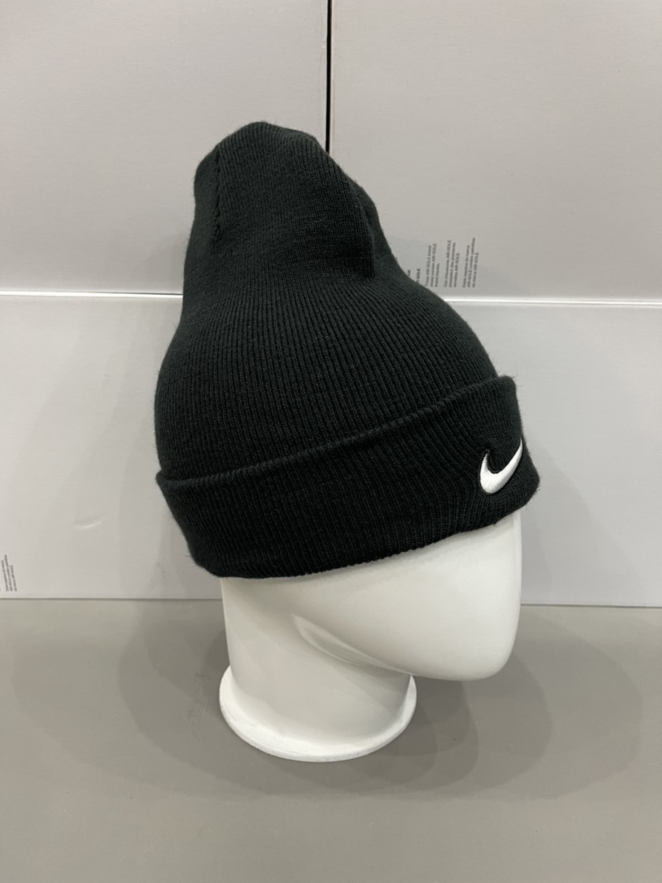 Mũ nón len unisex dày dặn Nike Đen - 309-010