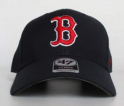 Phụ Kiện Chính Hãng - Mũ MLB47 Brand Boston Red Sox MVP Snapback 'Black' - B-MVP02WBV-HM