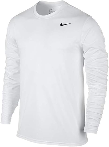 ÁO SWEATER CHÍNH HÃNG - Nike Dri-FIT Men's Long-Sleeve Training T-Shirt 'White' - 718837-100