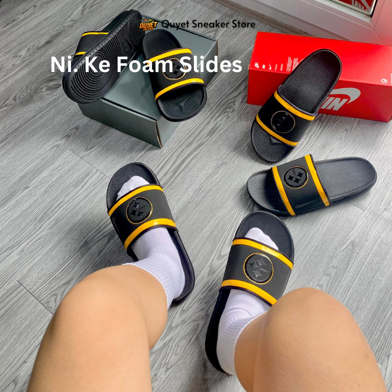 Dép Chính Hãng - Dép Slides Nike Men's Offcourt Steelers 