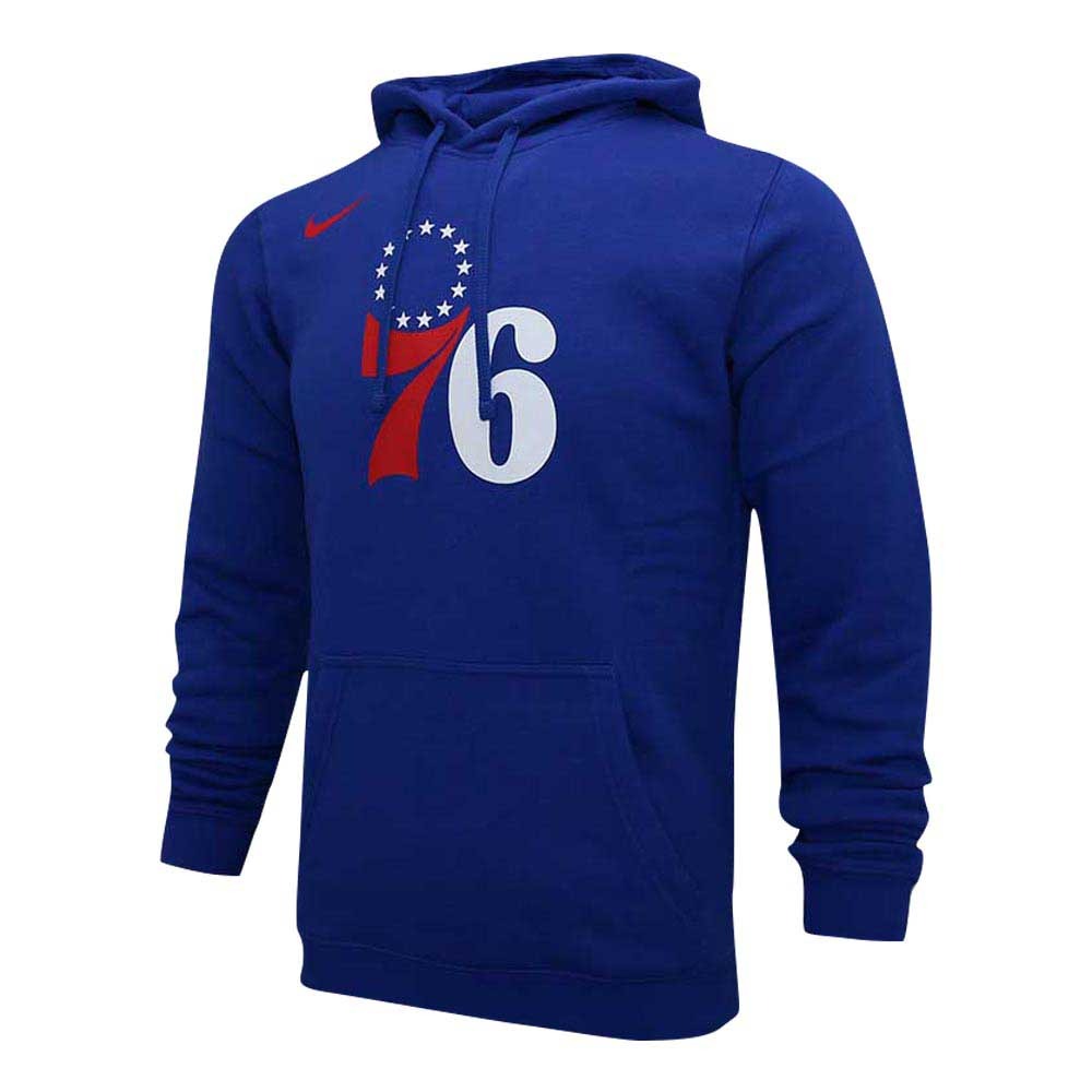 Áo Hoodie Nỉ Nam Nike NBA 76ers 'Blue' - AA3690-495