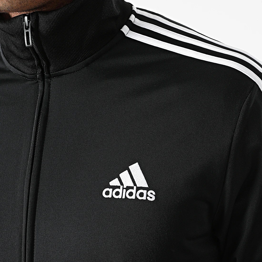 Bộ Thể Thao Chính Hãng - Adidas  Striped Tracksuit 'Black' -  GK9651