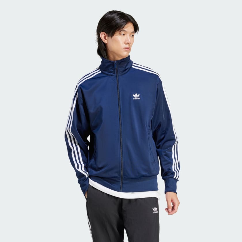 Áo Khoác Chính Hãng - Adidas Adicolor Classics Firebird Track Top 'Navy' - IR9893