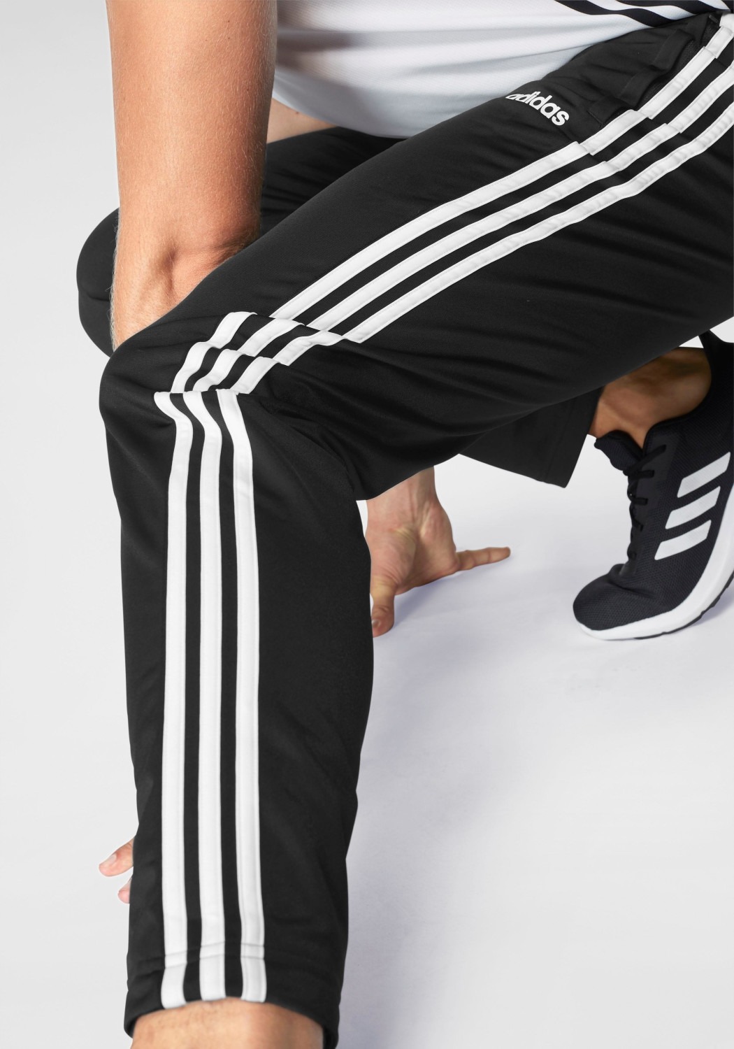 Quần Dài Chính Hãng - Quần Thể Thao Adidas Essentials 3-Stripes 'Black' - DQ3090