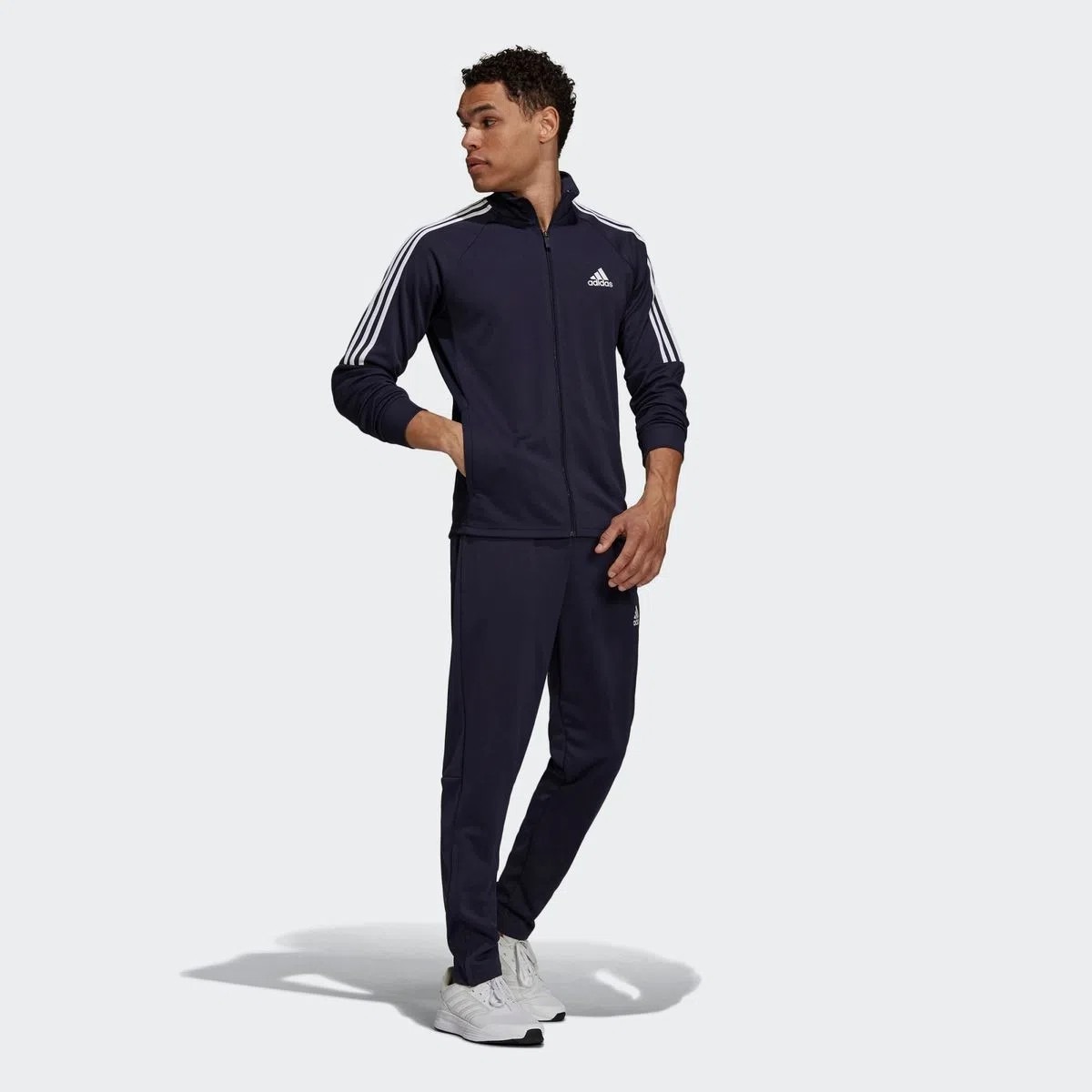 Bộ Thể Thao Nam Chính Hãng - Adidas Aeroredy Sereno Cut 3 - Stripes Track Suit ''Navy'' - GT8802