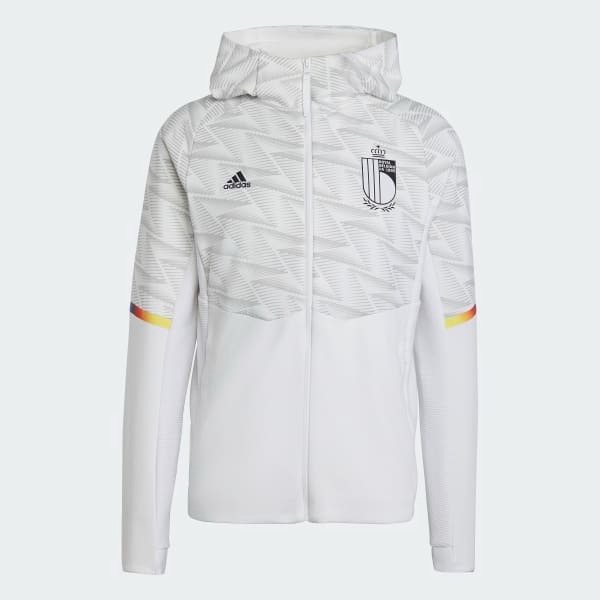 Áo Khoác Chính Hãng - Adidas Japan Game Day Full Zip Travel Hoodie 'White' - IC1575