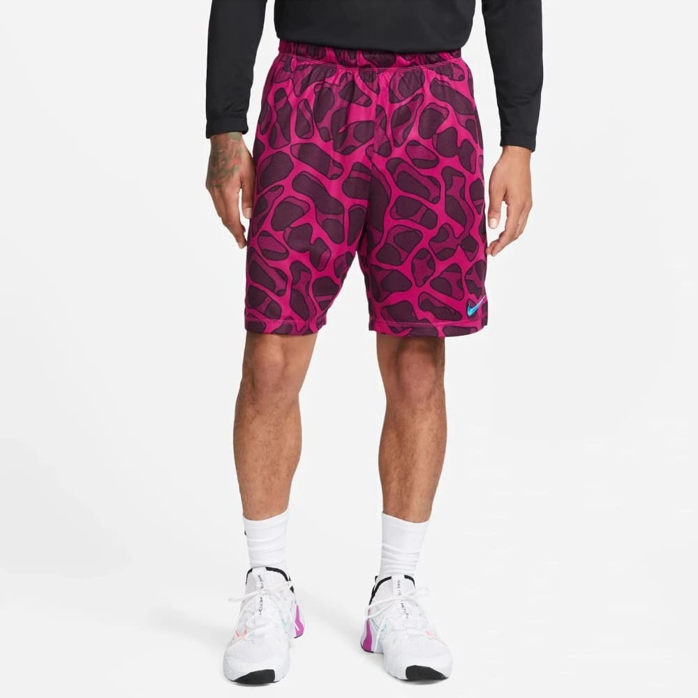 Quần Shorts Chính Hãng - Bermuda Nike Knit 6.0 DYE - Fucsia - DQ6677-549