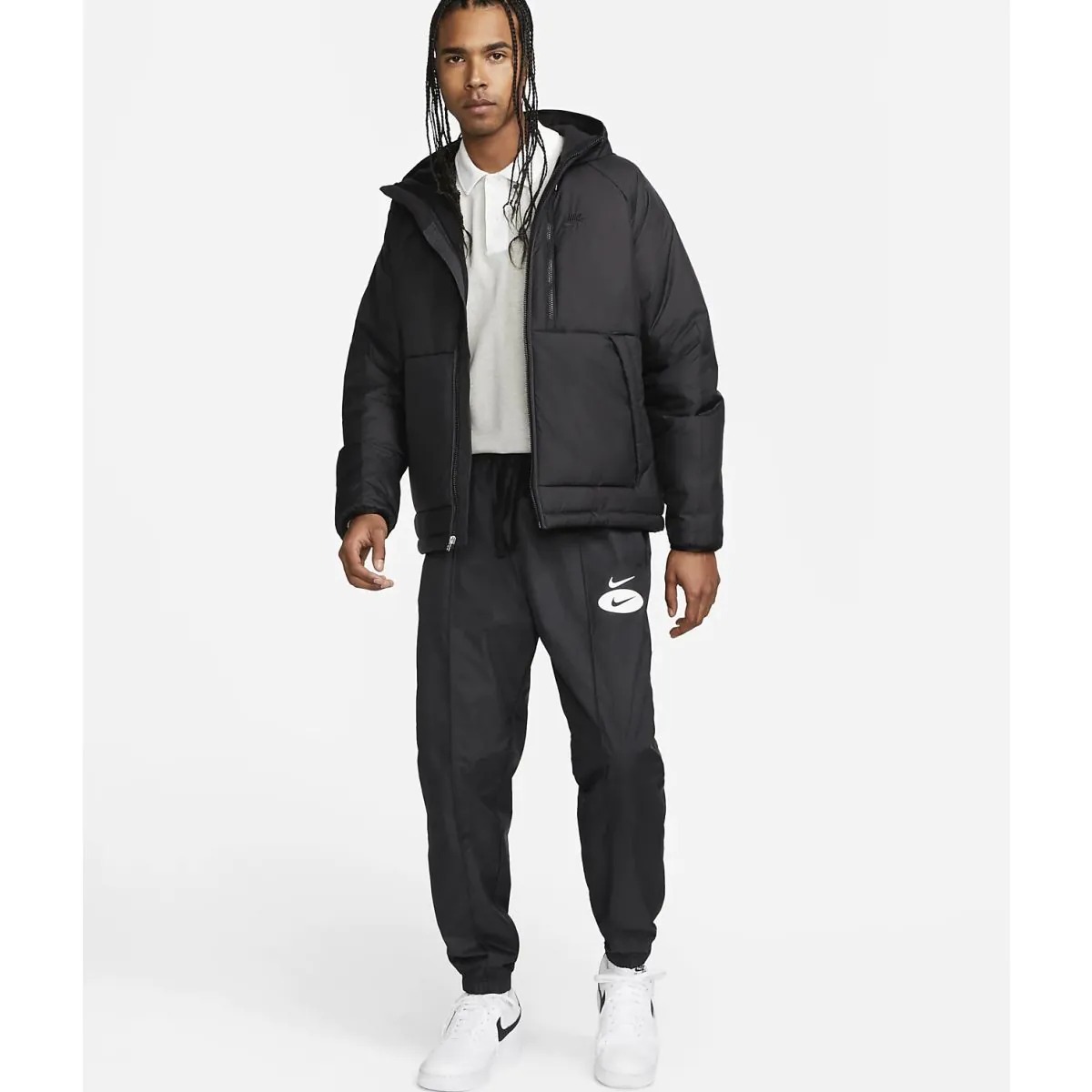 Áo Khoác Chính Hãng - Áo Phao Nike Sportswear Therma-Fit Legacy Hooded 