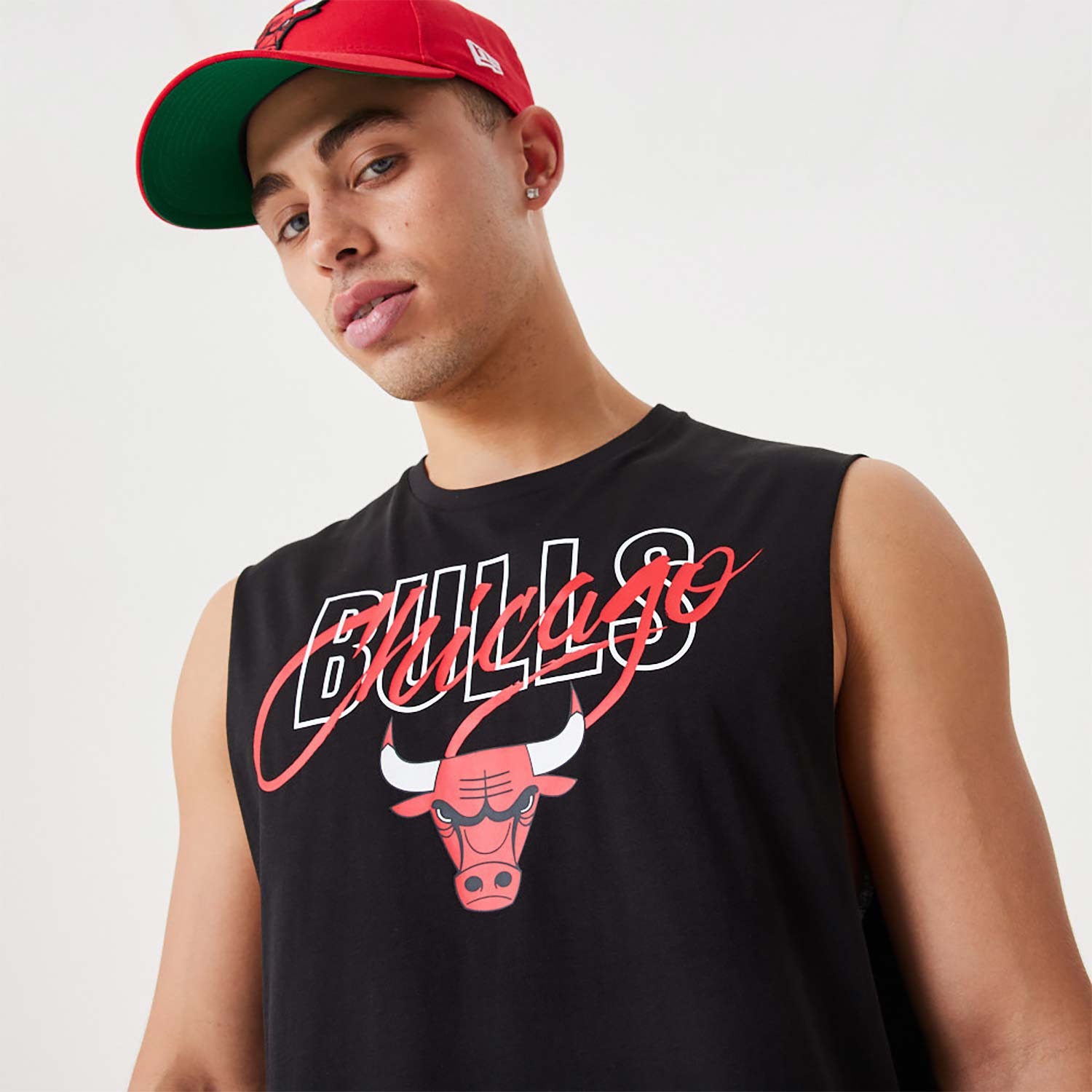 Áo 3 lỗ Newera Chicago Bulls'Black'- 60332198 - Quyetsneaker