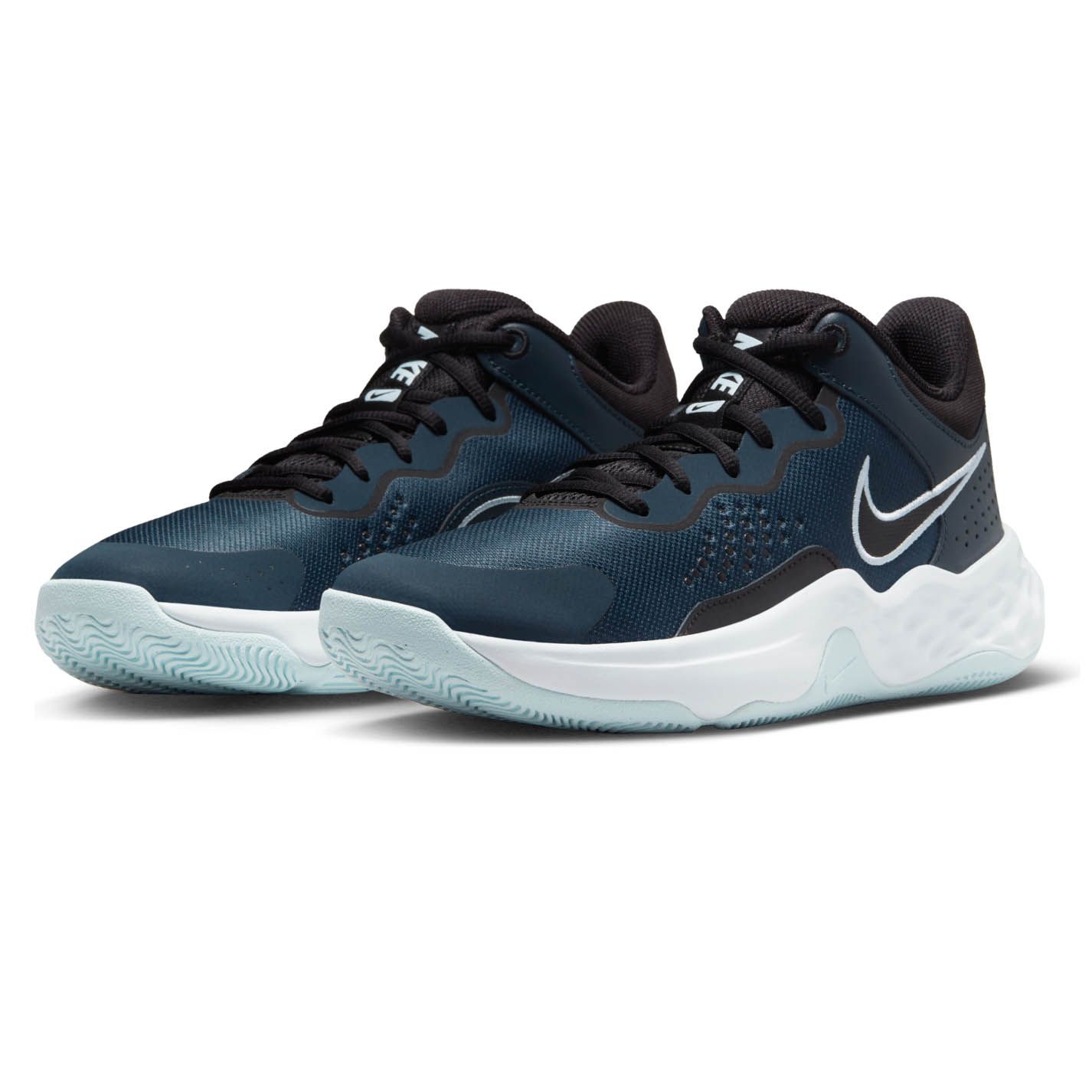 GIÀY BÓNG RỔ CHÍNH HÃNG - Nike Fly.By Mid 3 Armory Navy Black Glacier Blue White - DD9311-400