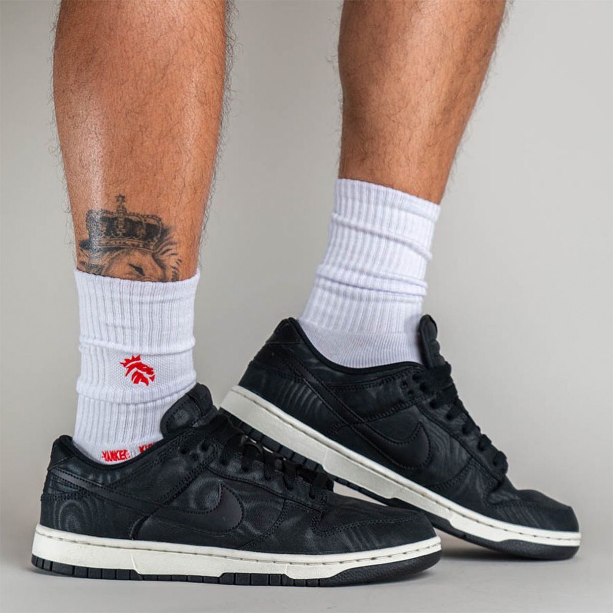 GIÀY CASUAL CHÍNH HÃNG - Nike Dunk Low Retro PRM Black Canvas Sail - DV7211-001