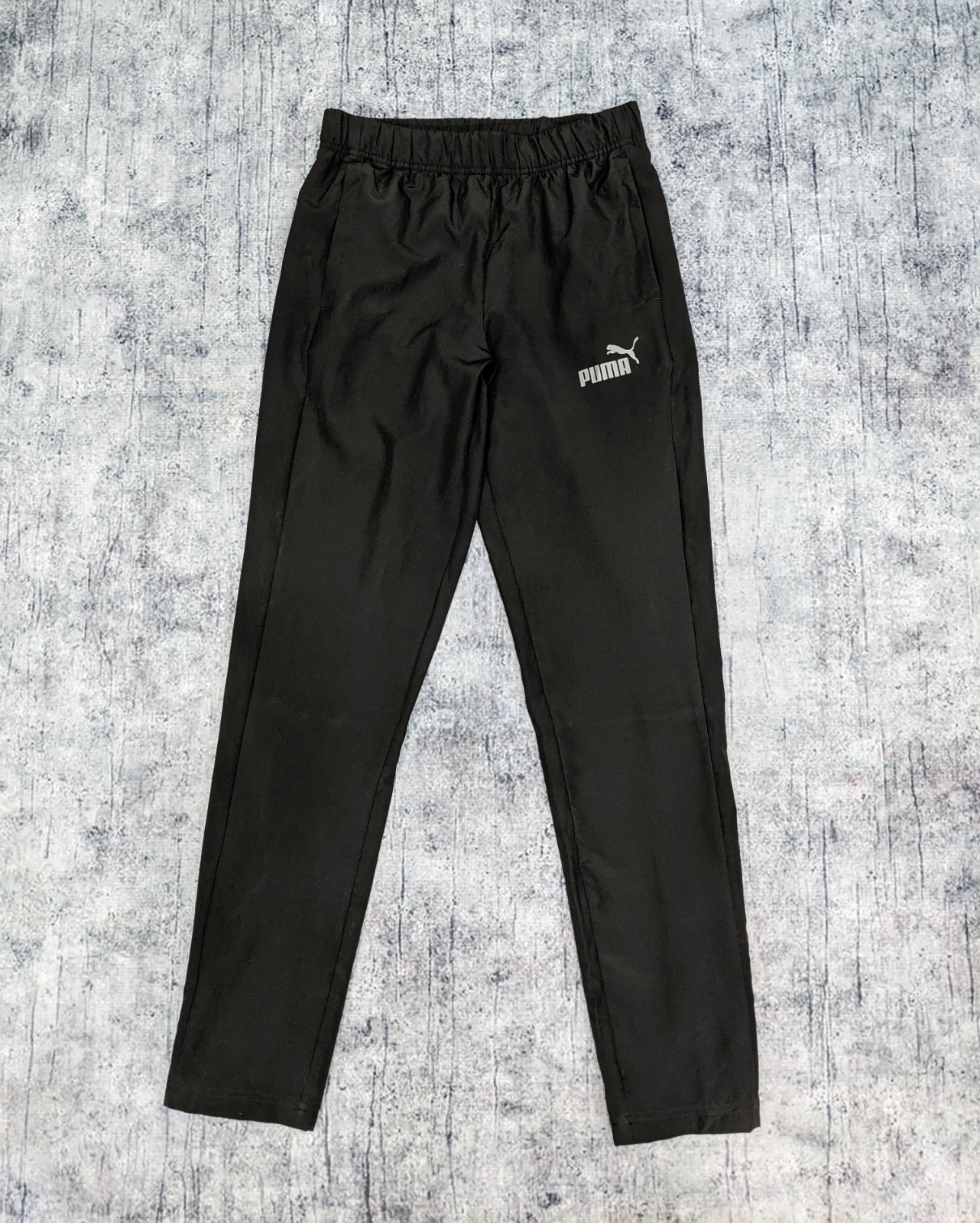 Quần Dài Chính Hãng - Puma Woven Logo/Text Pants 'Black' - 853934-01