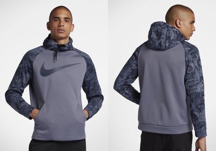 Áo Hoodie Chính Hãng - Nike Parka Nike DRI-FIT Therma Training 'Purple' - 932006-011