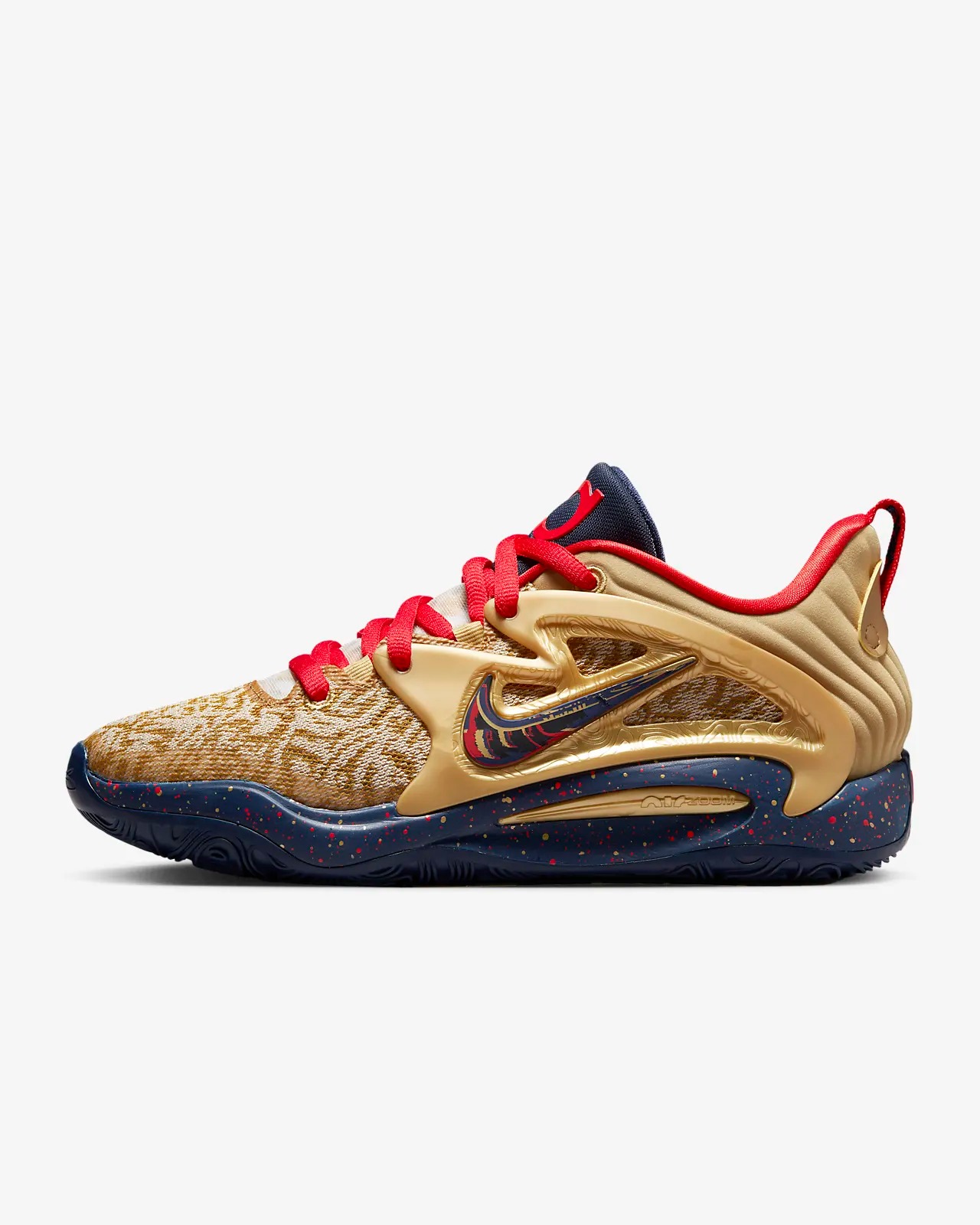 Giày Bóng Rổ Chính Hãng Nike - KD 15 ‘Olympics Gold Medal’ - DM1054-700 - Quyetsneaker