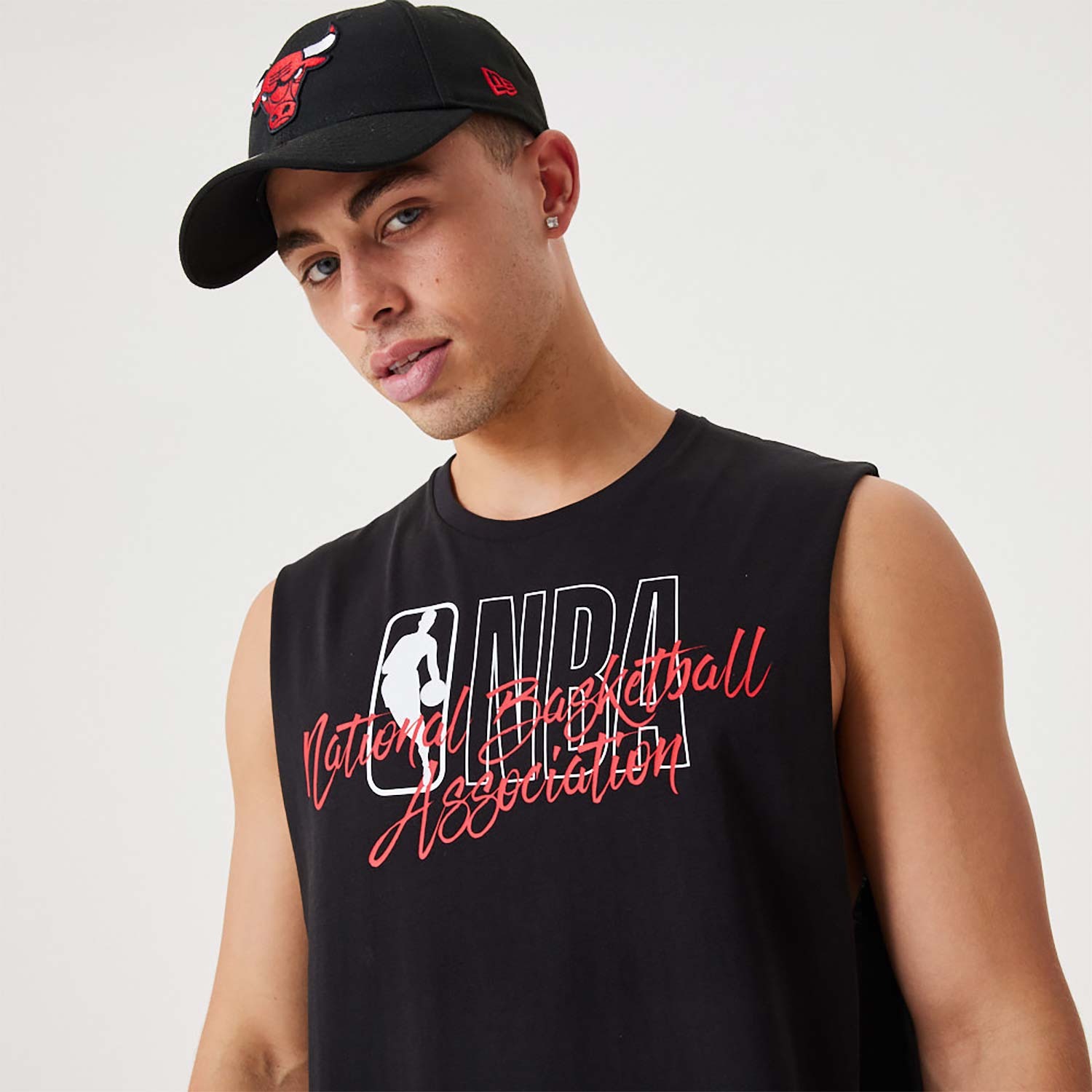 Áo 3 lỗ New Era NBA 'Black' - 60332211 - Quyetsneaker