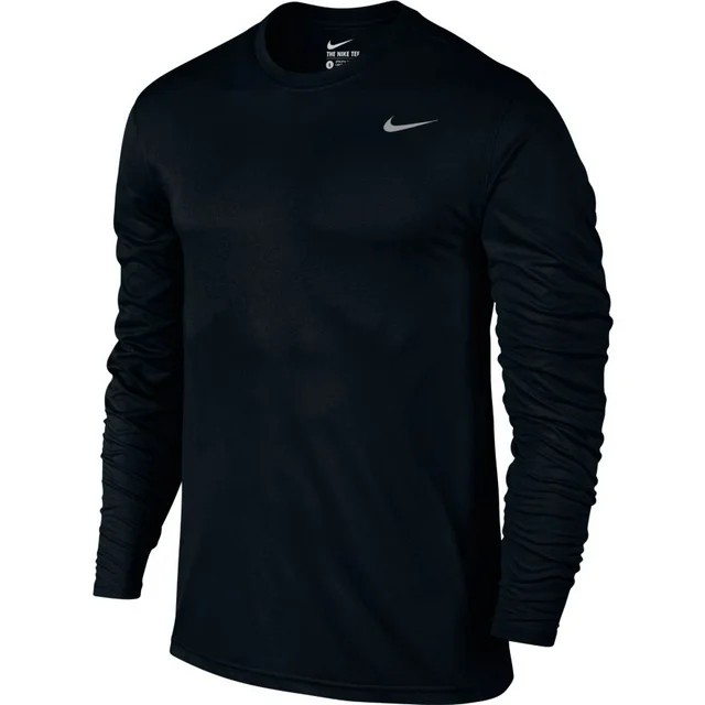 ÁO SWEATER CHÍNH HÃNG - Nike Dri-FIT Men's Long-Sleeve Training T-Shirt 'Black' - 718837-010
