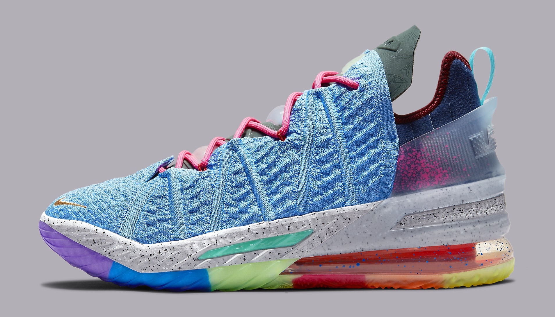 Giày Bóng Rổ Chính Hãng Nike LeBron 18 'Best 1 to 9' Multicolor  - DM2813-400