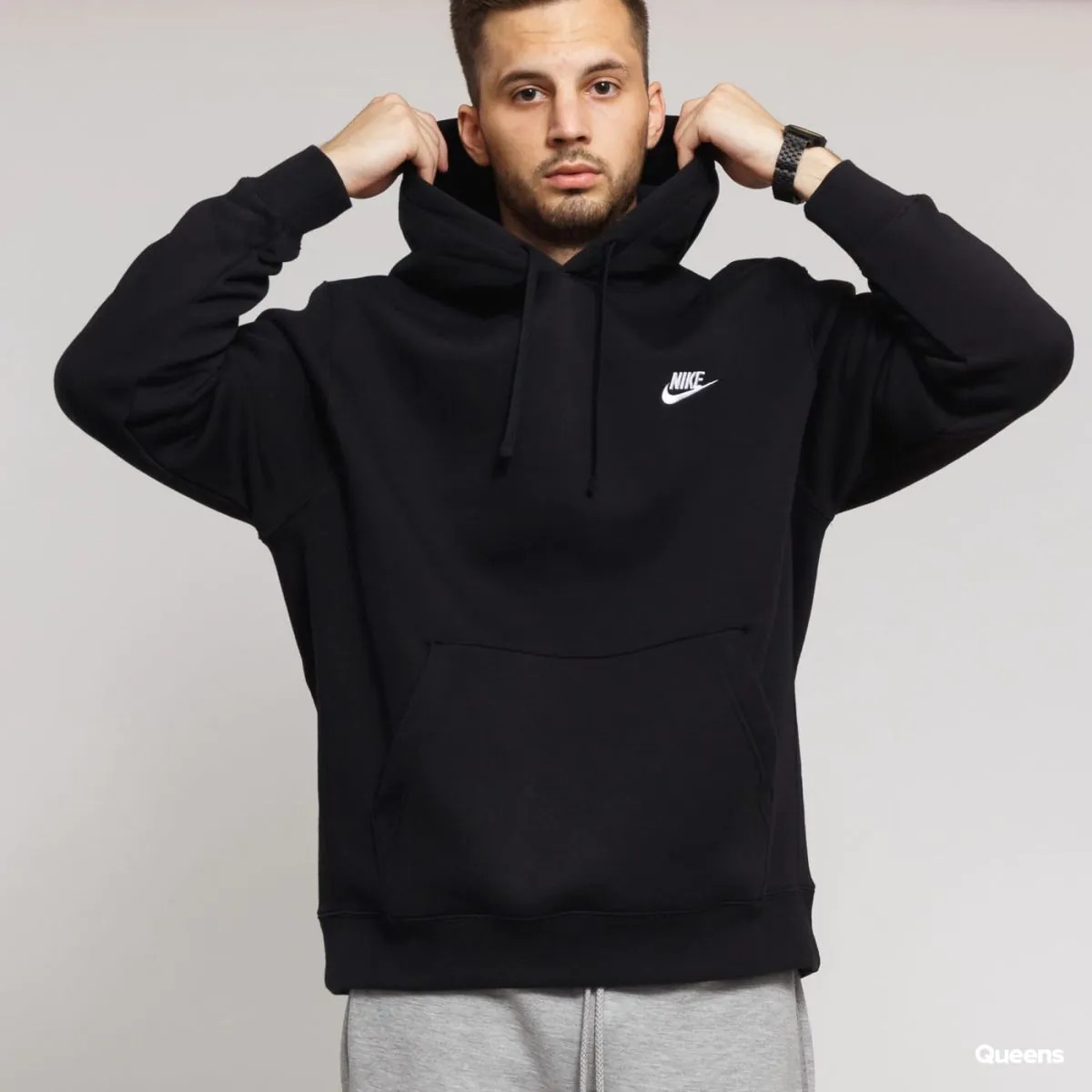 Áo Hoodie Chính Hãng - Nike Sportswear Club Fleece Men's Pullover ''Black'' - BV2654-010