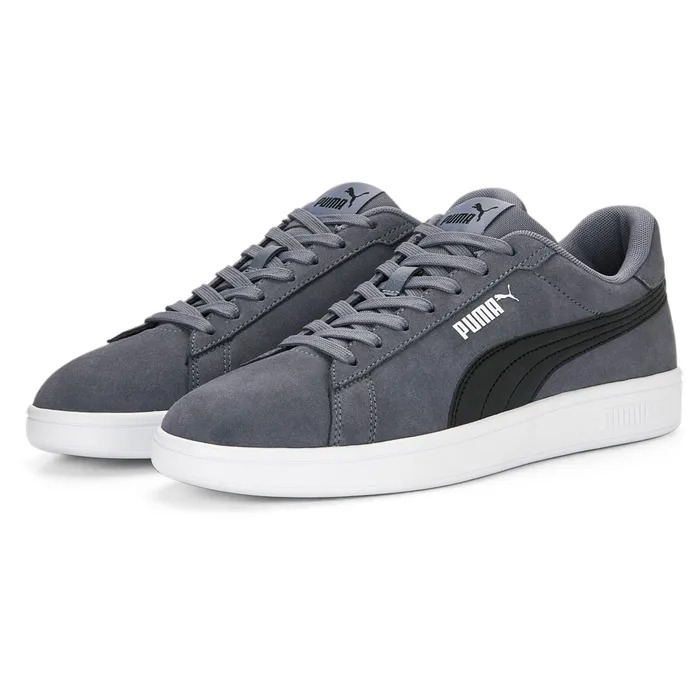 Giày Casual Chính Hãng - Puma Smash 3.0 TENNIS GRAY TILE/BLACK - 390984-08