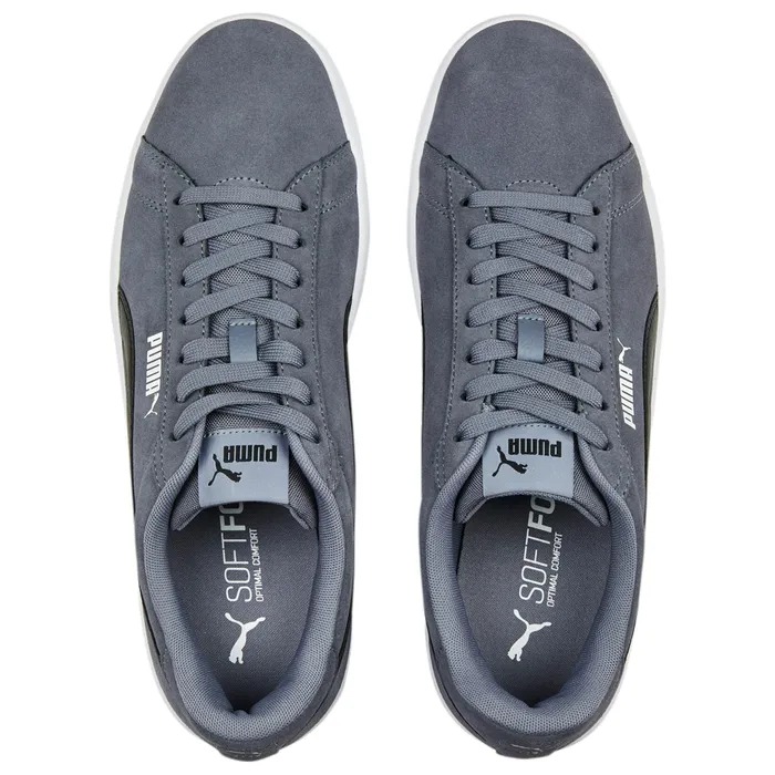 Giày Casual Chính Hãng - Puma Smash 3.0 TENNIS GRAY TILE/BLACK - 390984-08