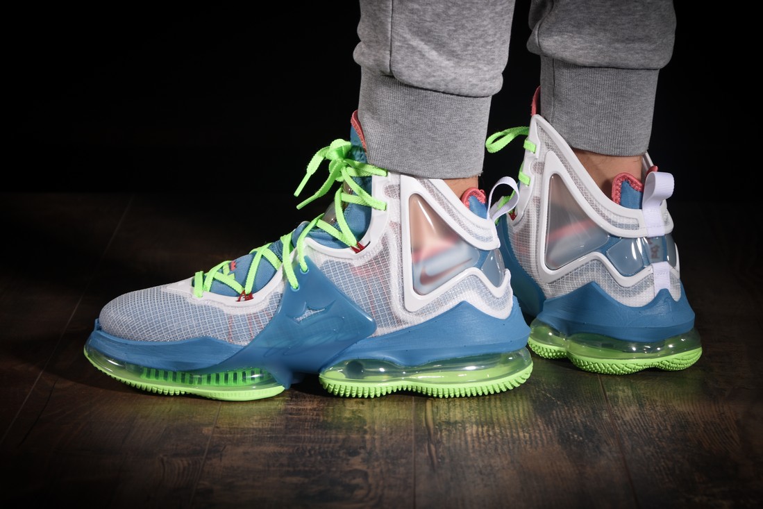 GIÀY BÓNG RỔ NIKE Lebron 19 Dutch Blue Lime Glow - DC9339-400