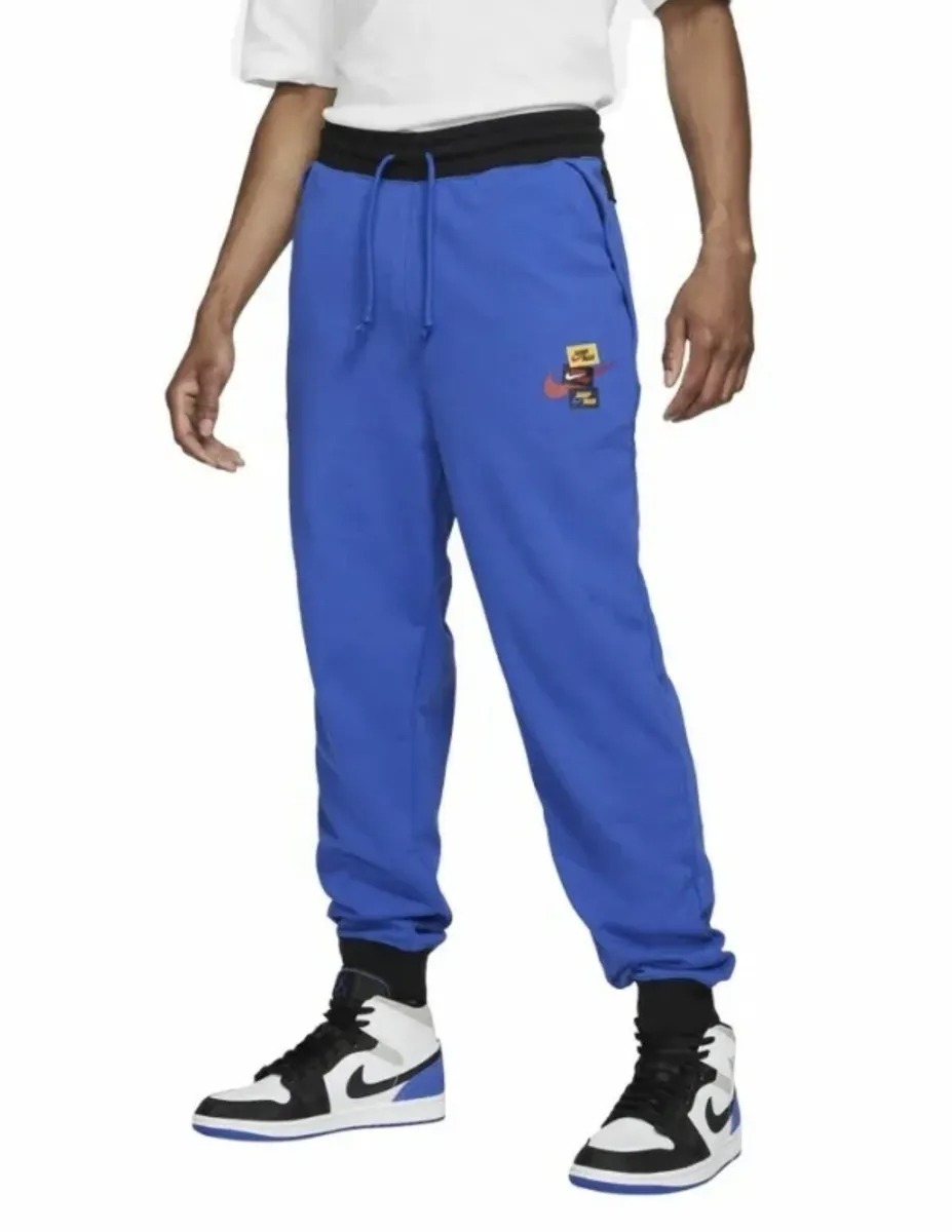 Quần Dài Chính Hãng - NIKE JORDAN JUMPMAN FLEECE SWEATPANTS JOGGERS GAME BLUE - DH7724-480