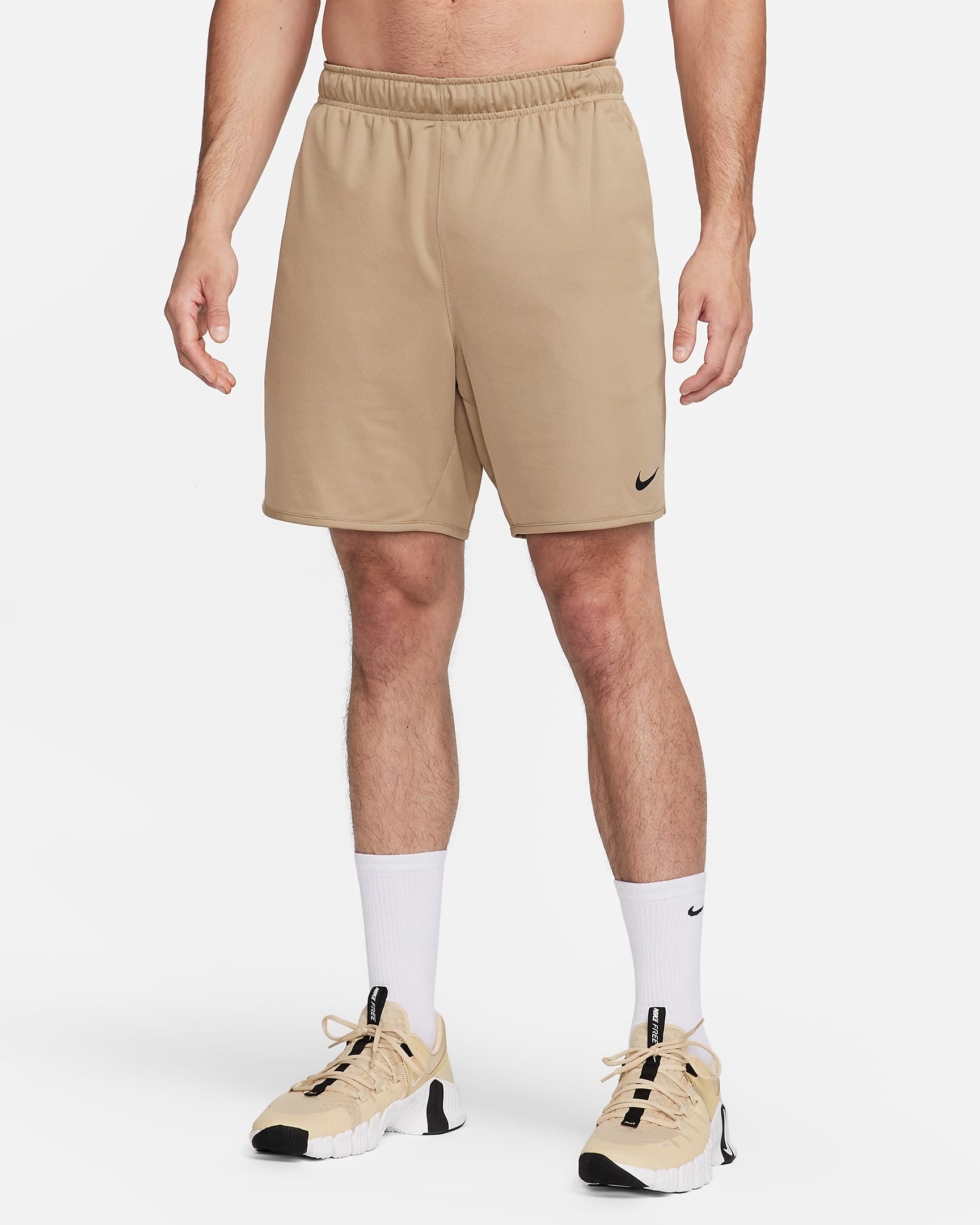 Quần Shorts - Nike Unlined Dri-Fit 'Beige' - FB4196-247