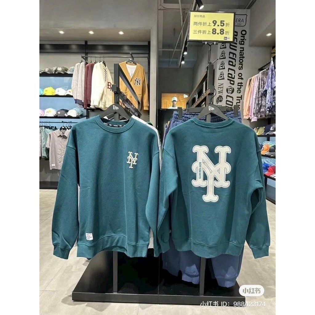 Áo Sweater Chính Hãng - Áo Newera New York ''Green'' - 13781155