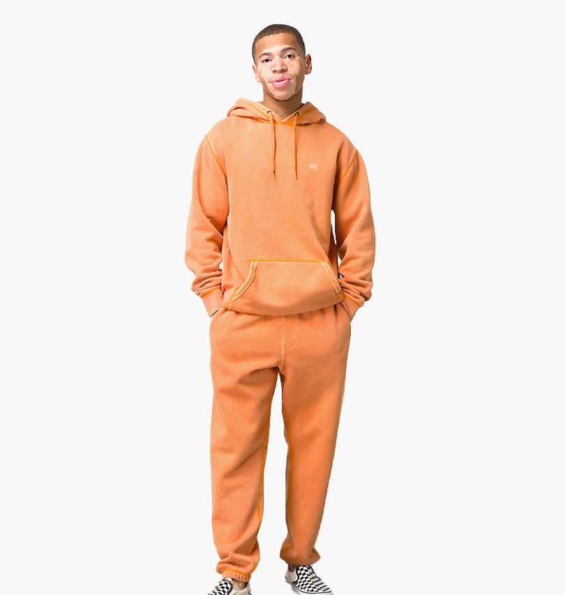 Quần Dài Chính Hãng - Vans Comfycush Wash Sweatpant 'Orange' - VN0A7YCEZT3