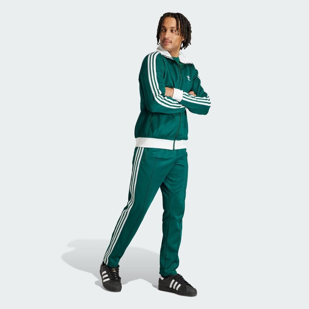 Áo Khoác Chính Hãng - Adidas ADICOLOR CLASSIC BECKENBAUER 'Dark Green' - IP0417