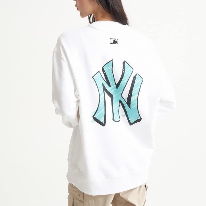 Áo Sweater Chính Hãng - MLB Unisex Street Style Logo - 3AMTB0121-50WHS