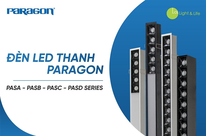 Đèn Led thả văn phòng PASA Paragon